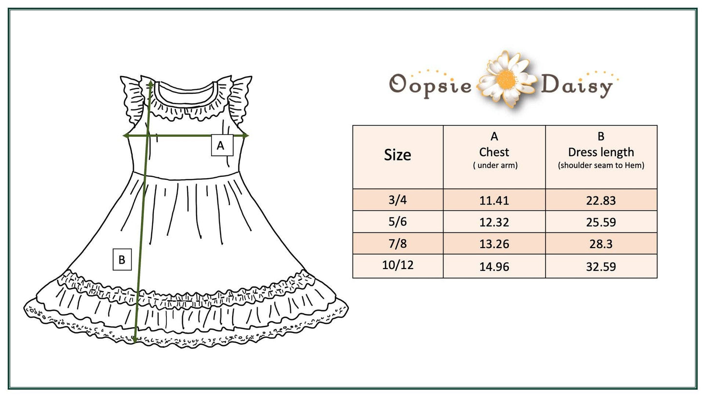 Girls Pink & Cantaloupe Flower Dress