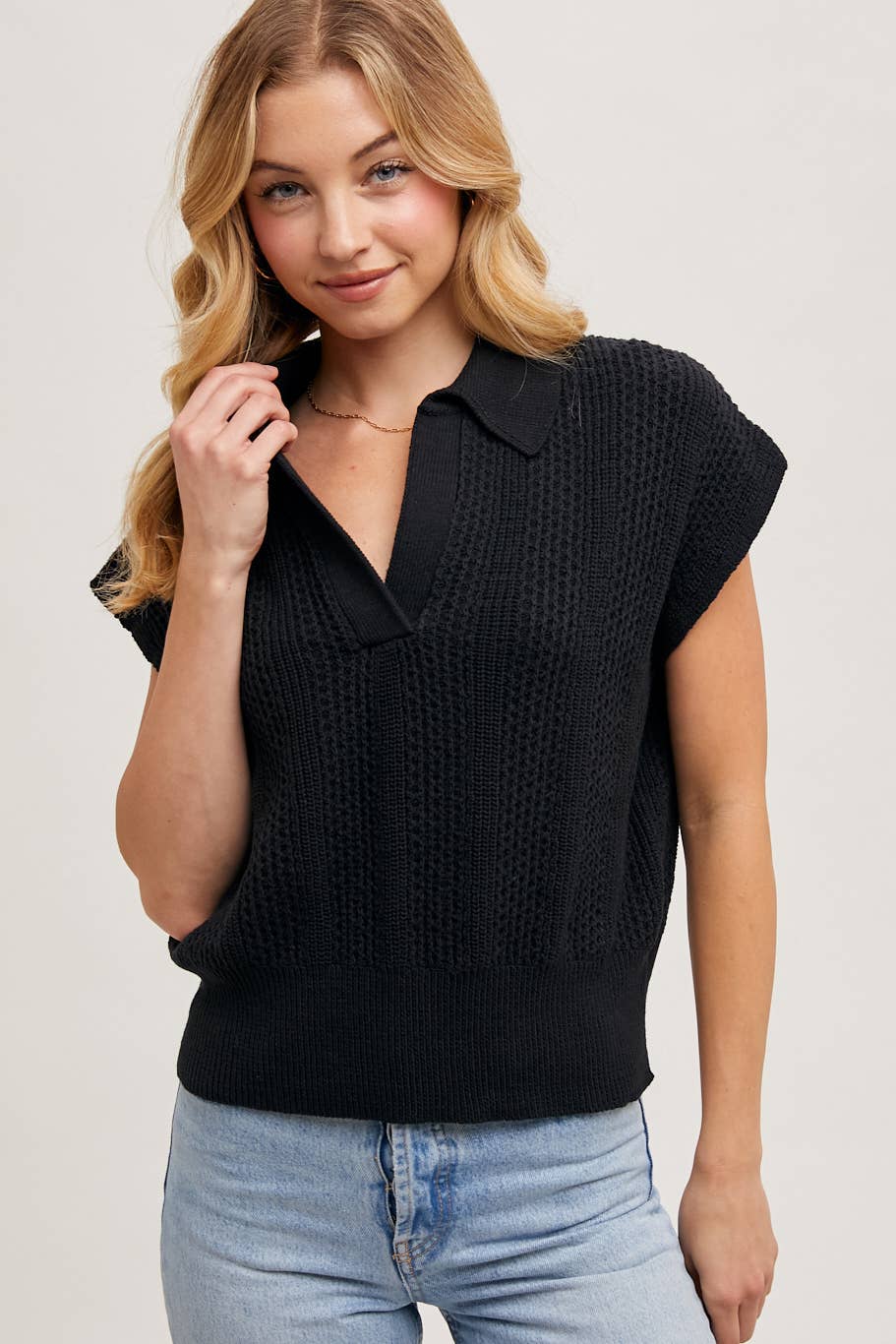 The Madeline Top in Black