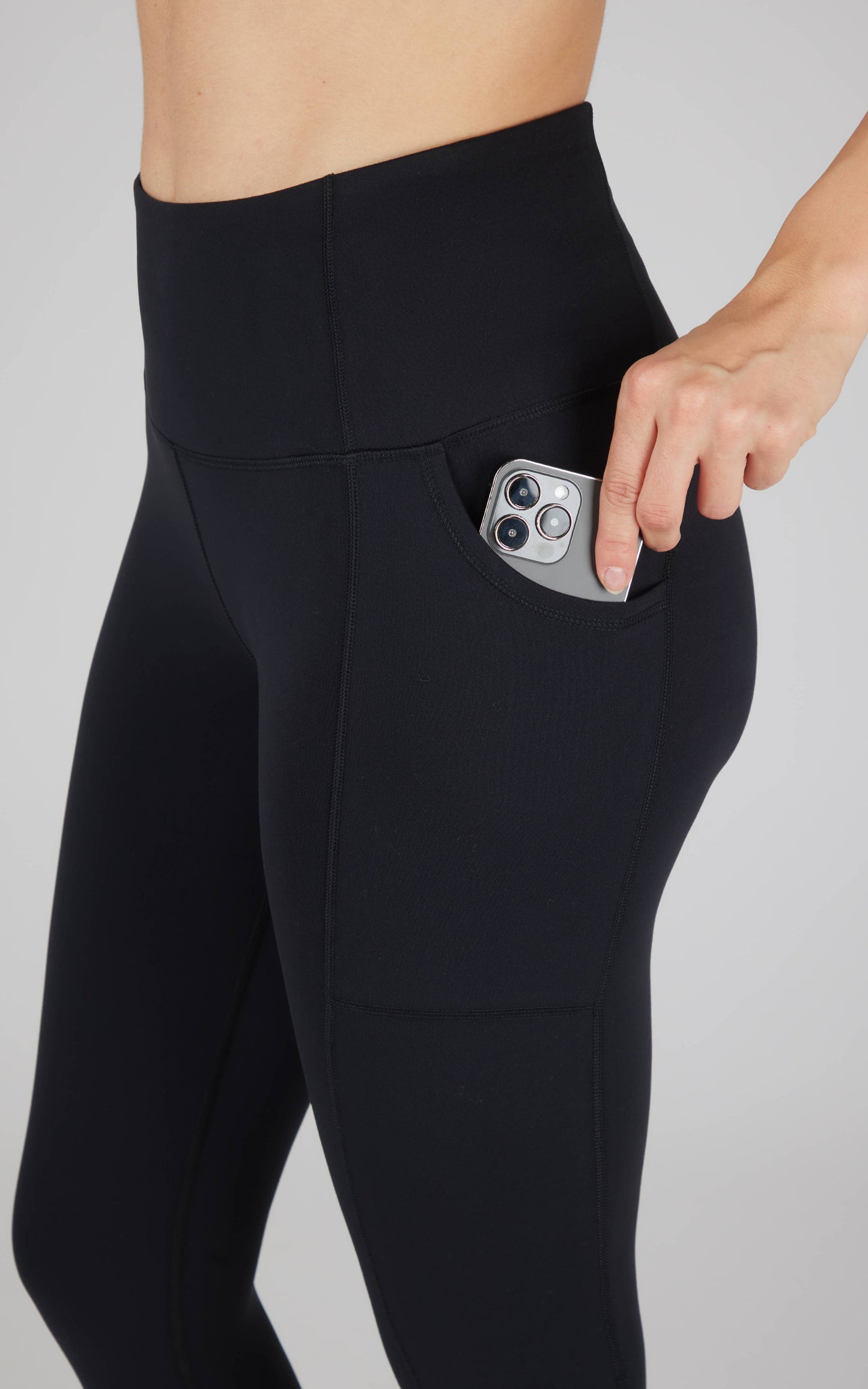 90 Degree by Reflex - Women's Lux Ankle Leggings with Utility Pockets