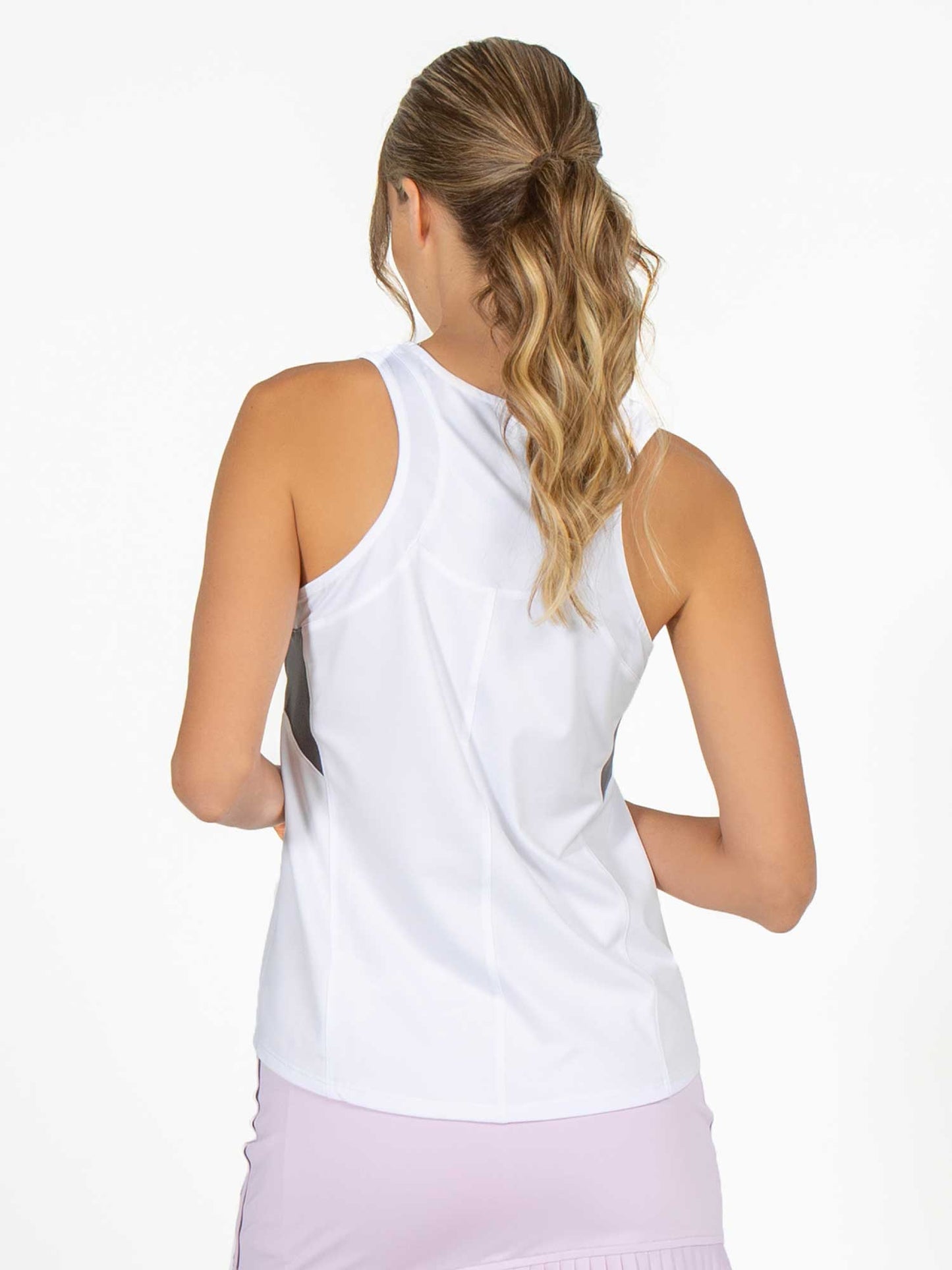 Phoebe Active Tank in White