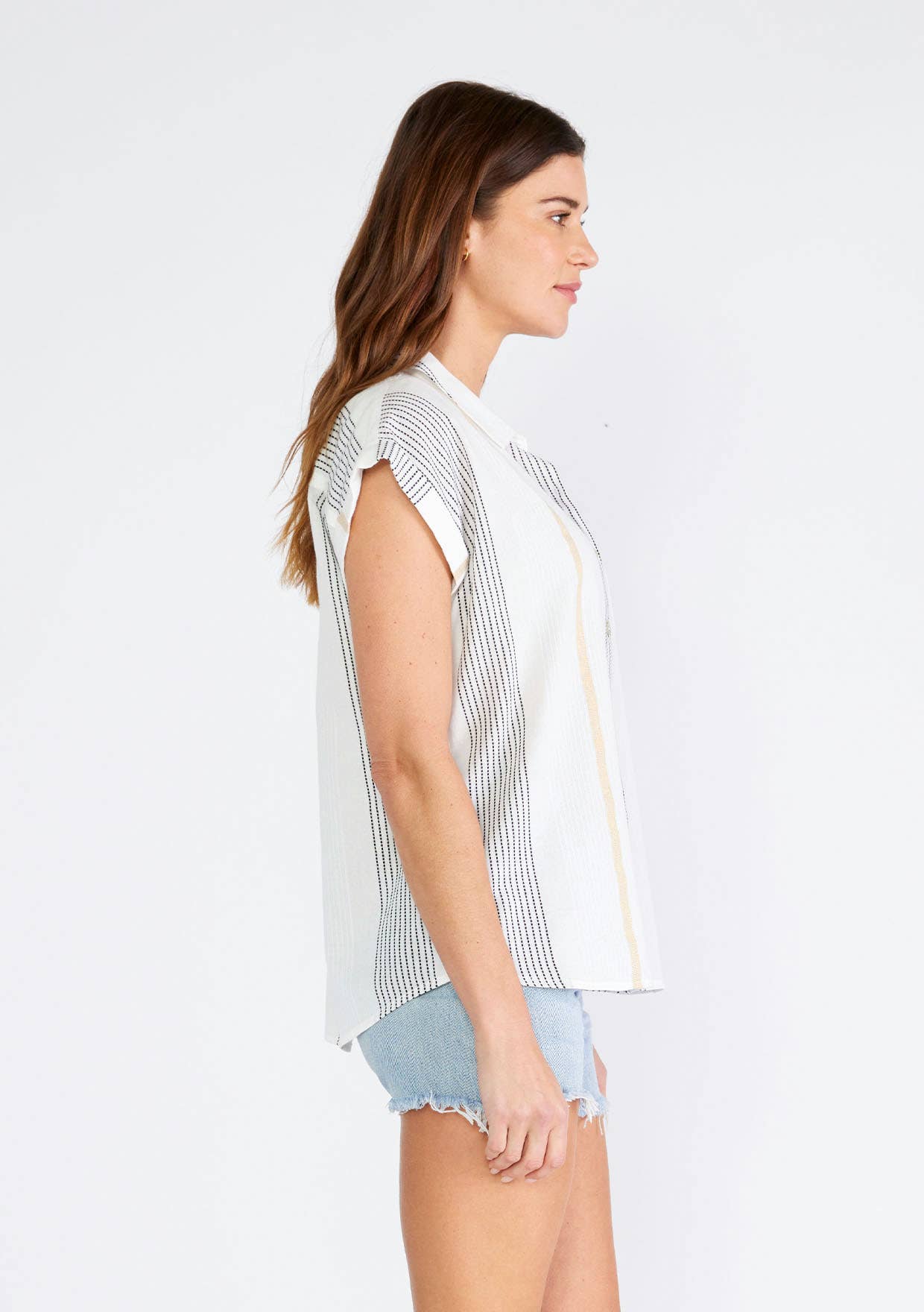 The Lora Button Down Top