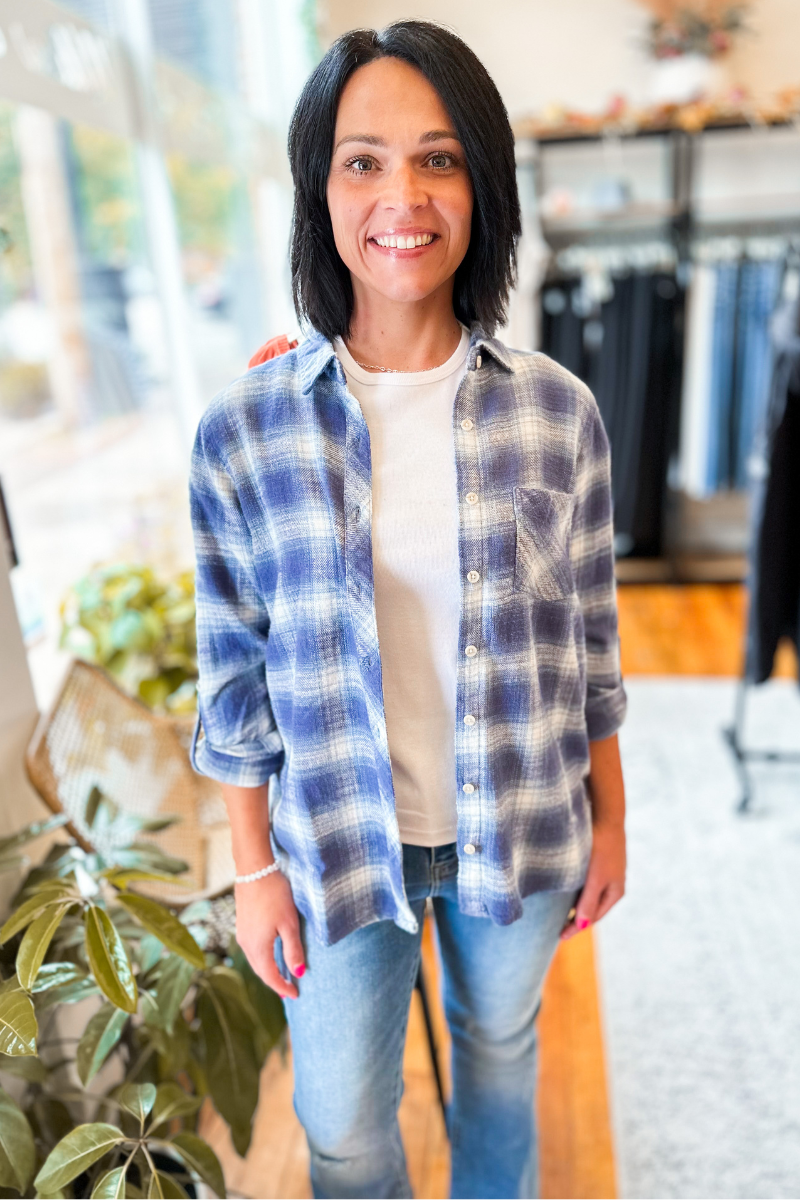 Skye Button Down Flannel
