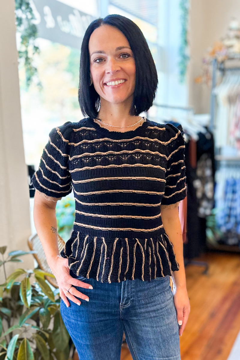 Brooklyn Top in Black