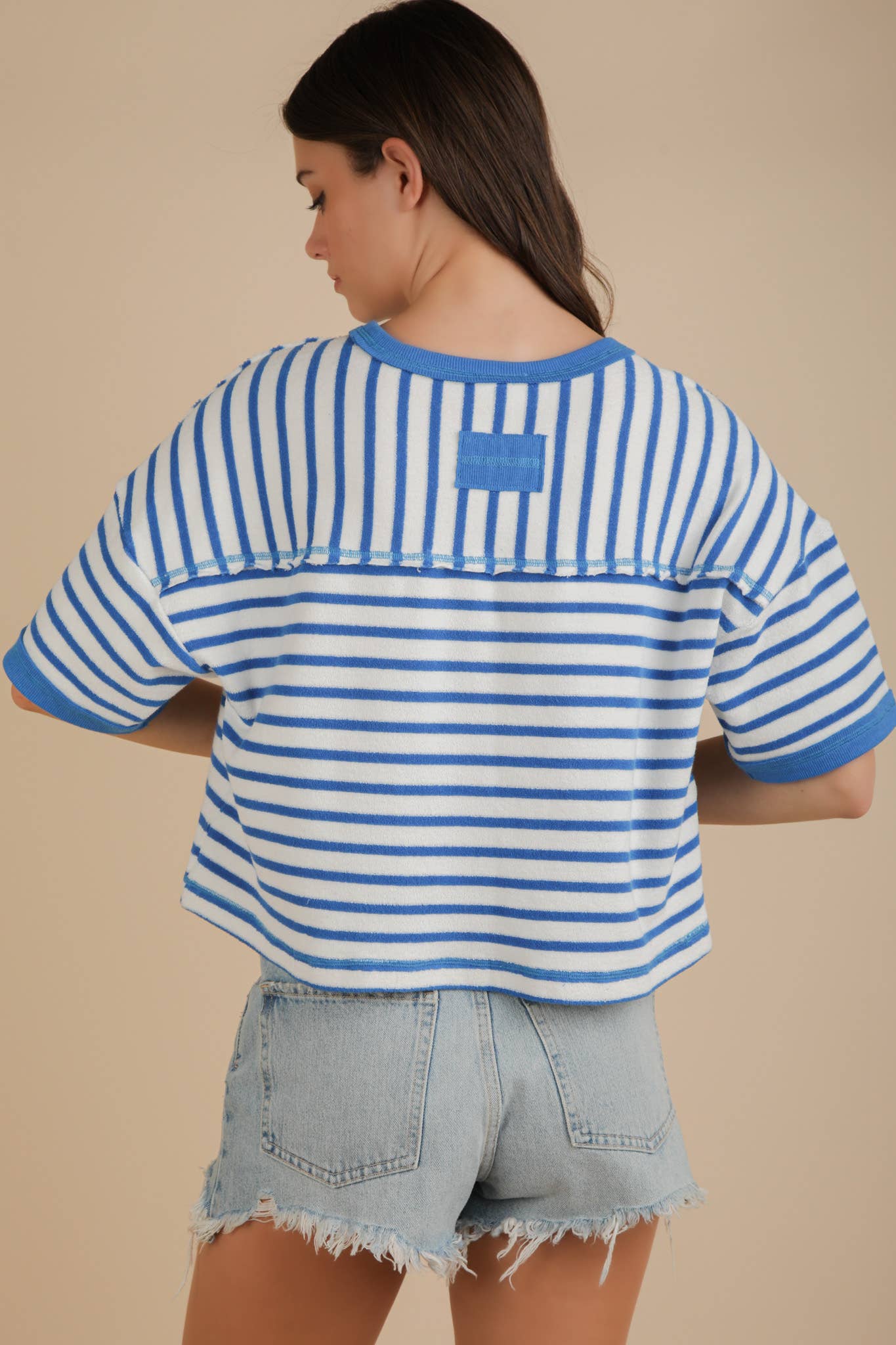 Hilary Top in Blue