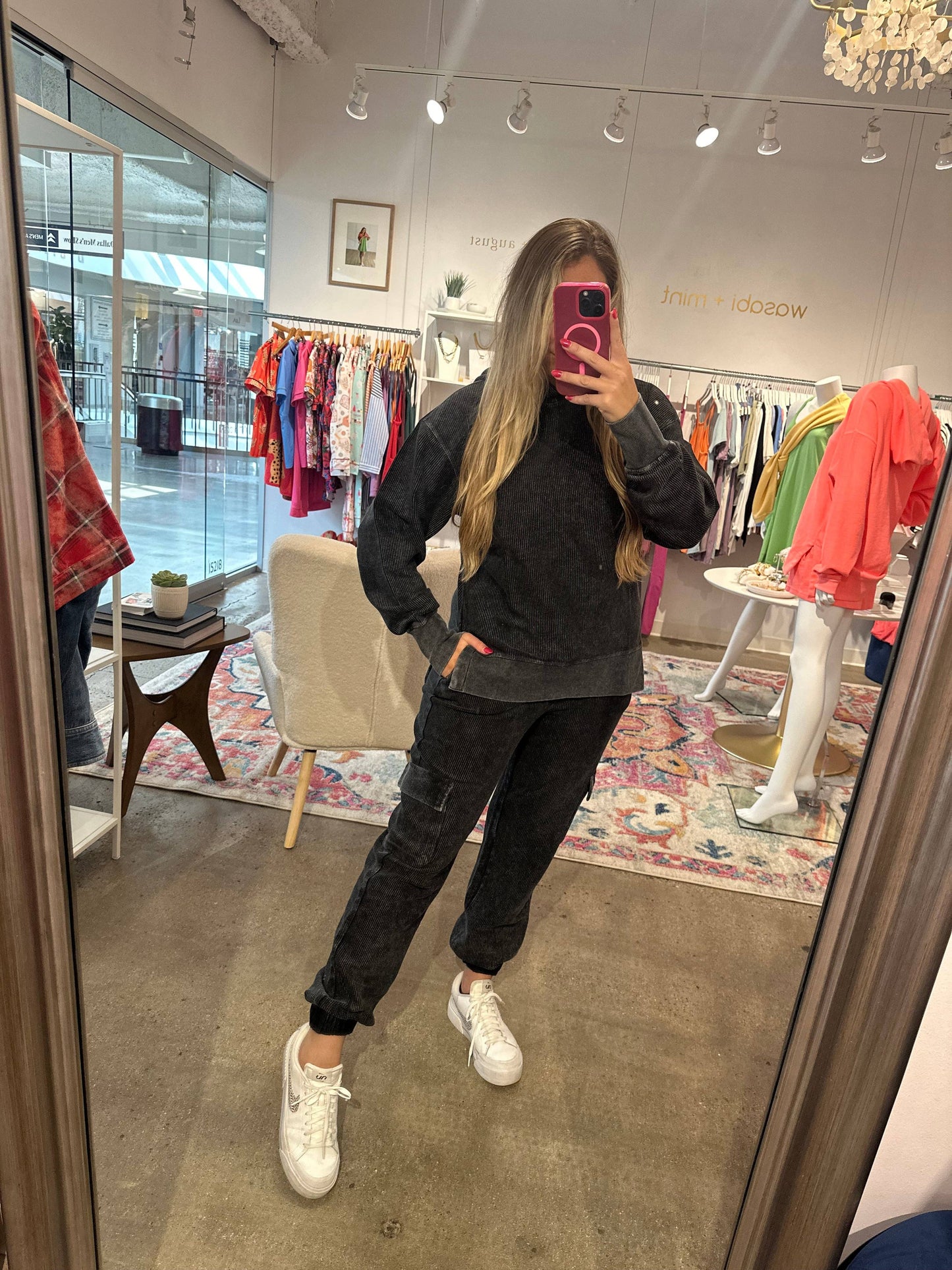 100% Cotton Corded Jogger