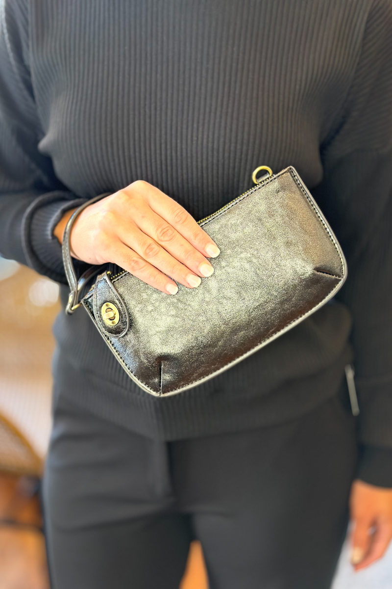 Christie Lux Crossbody Wristlet - 3 Colors