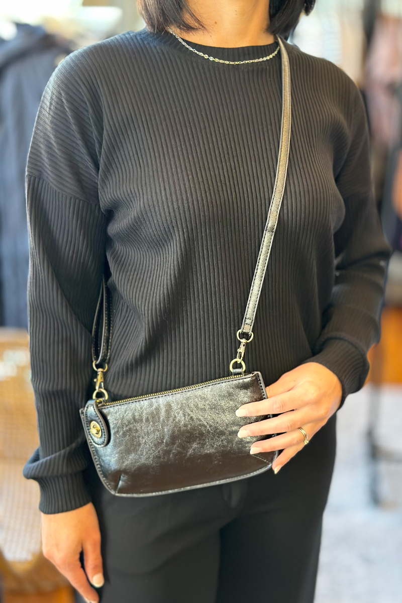 Christie Lux Crossbody Wristlet - 3 Colors