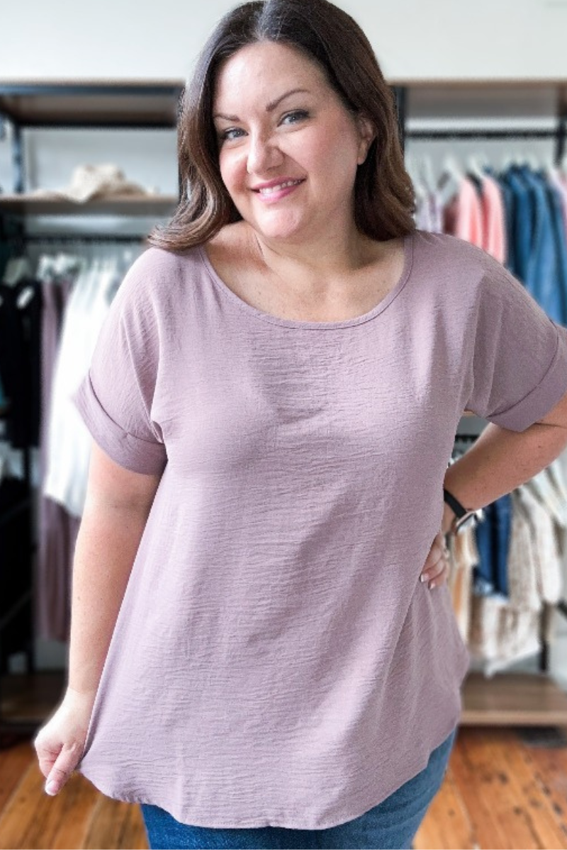 Lydia Top in Mocha