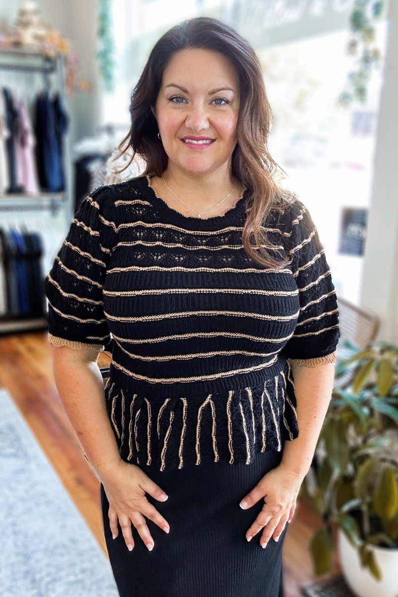 Brooklyn Top in Black