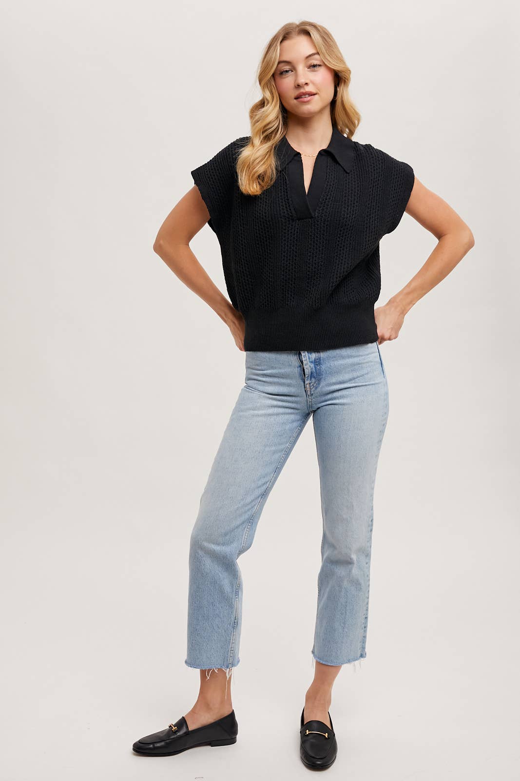 The Madeline Top in Black