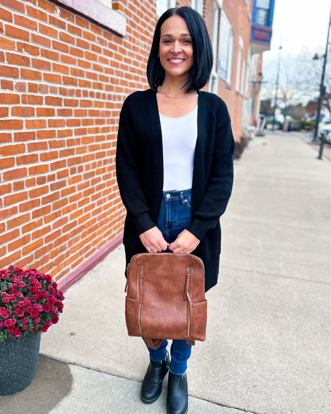 Raegan Double Zip Backpack - 2 Colors
