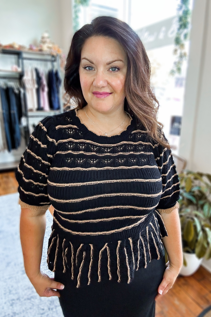 Brooklyn Top in Black