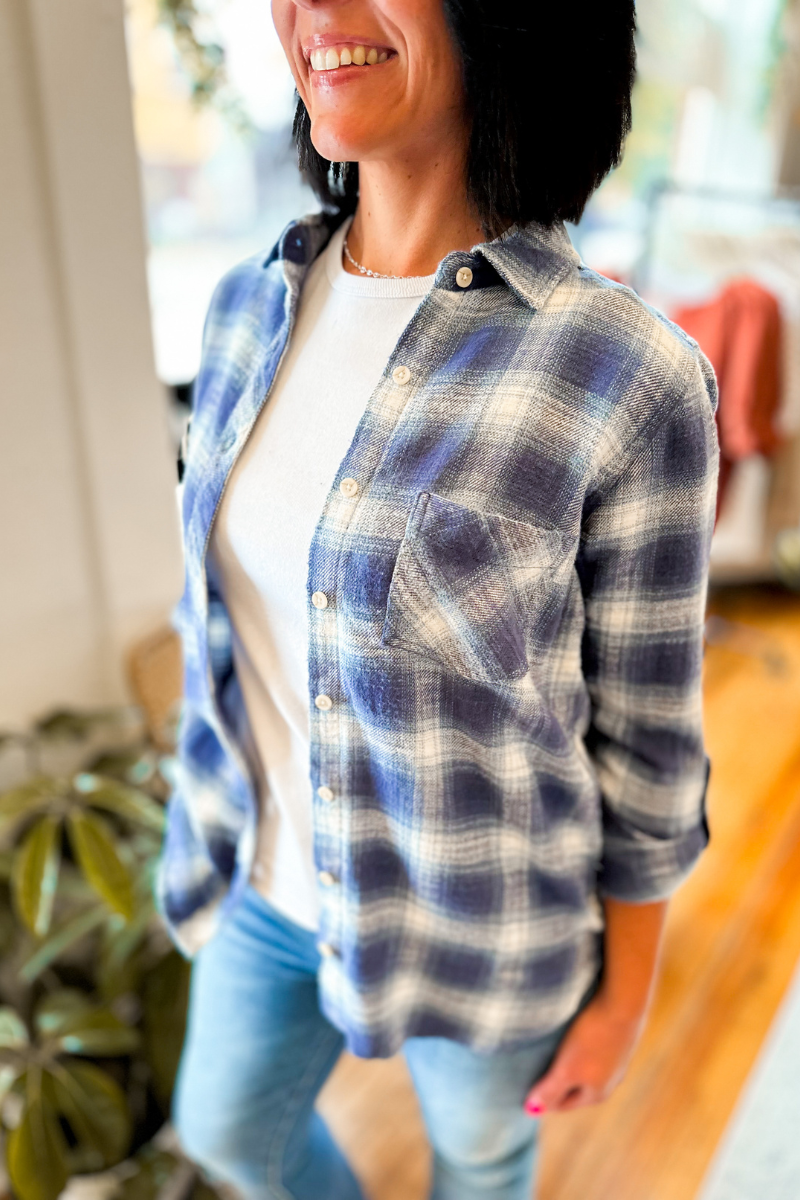 Skye Button Down Flannel
