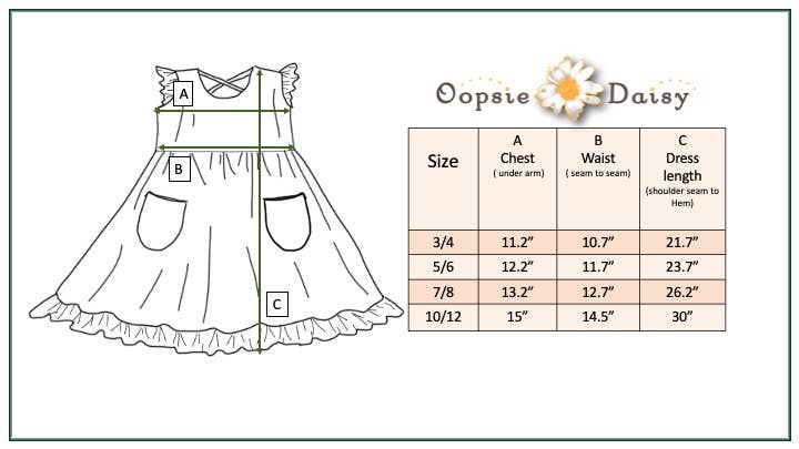 Kids Rainbow Retro Check Daisy Pocket Twirl Spring Dress