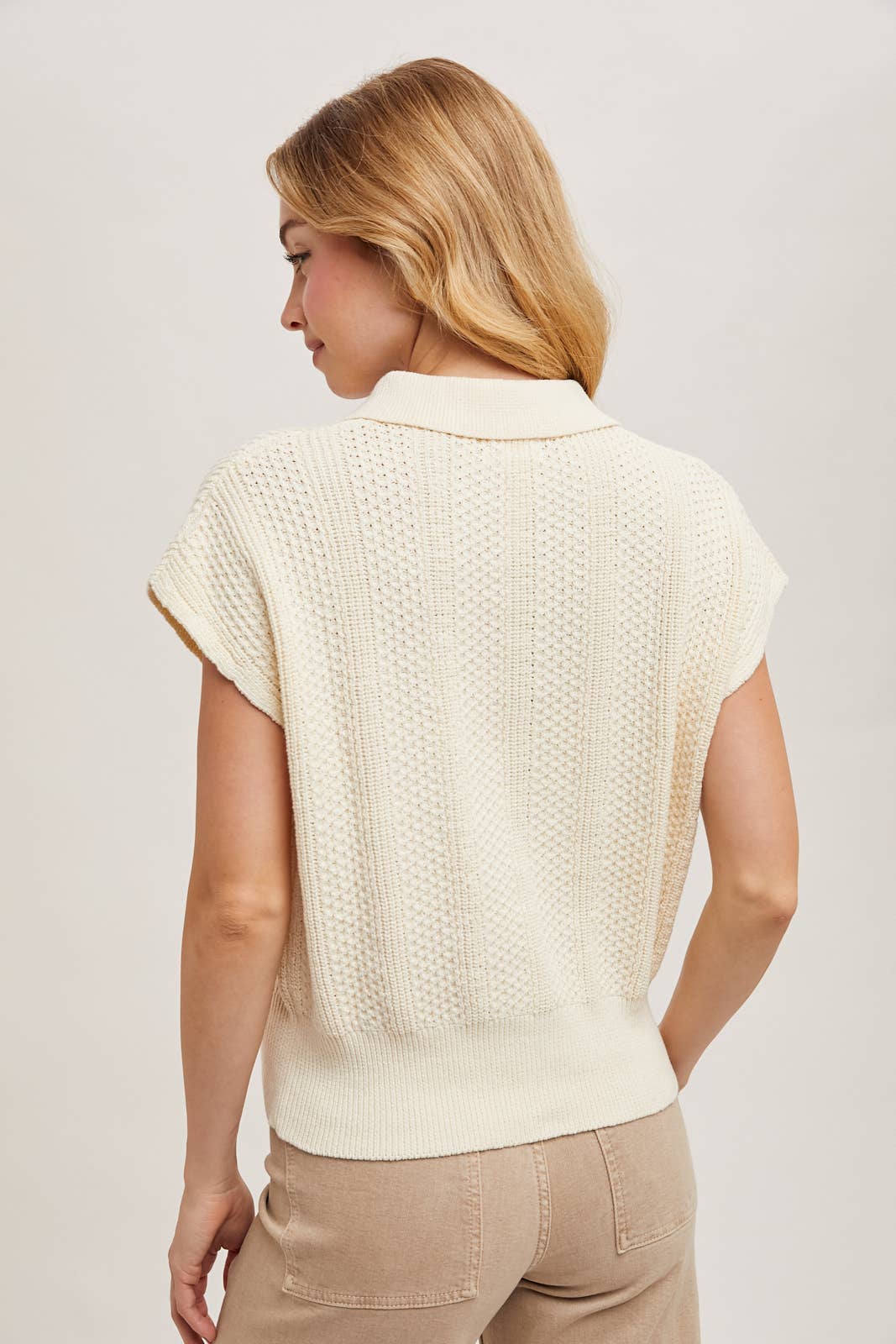 The Madeline Top in Ivory