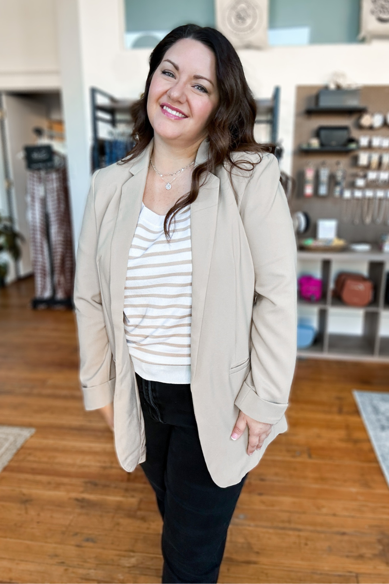 Miranda Blazer in Camel