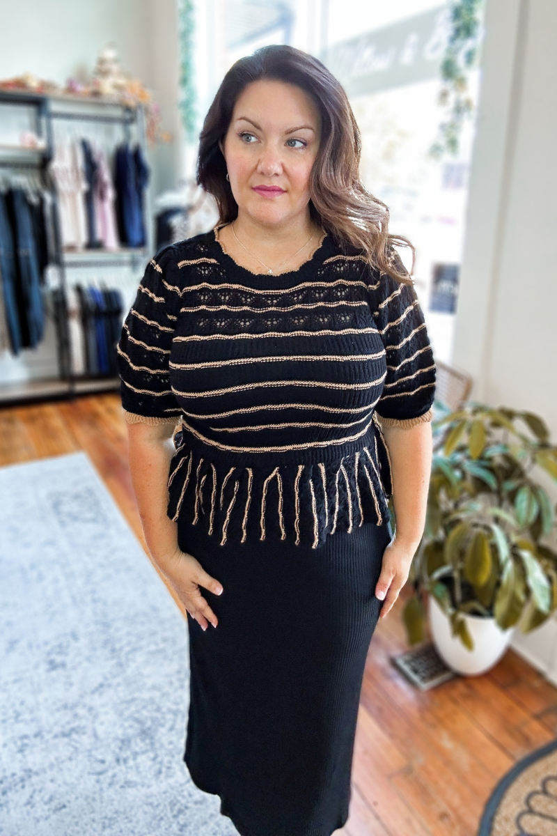Brooklyn Top in Black