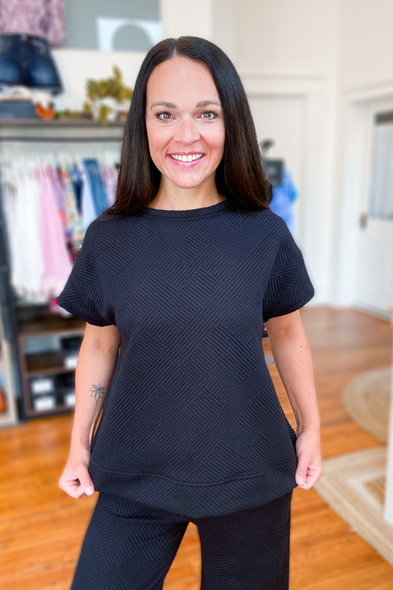 Victoria Top in Black