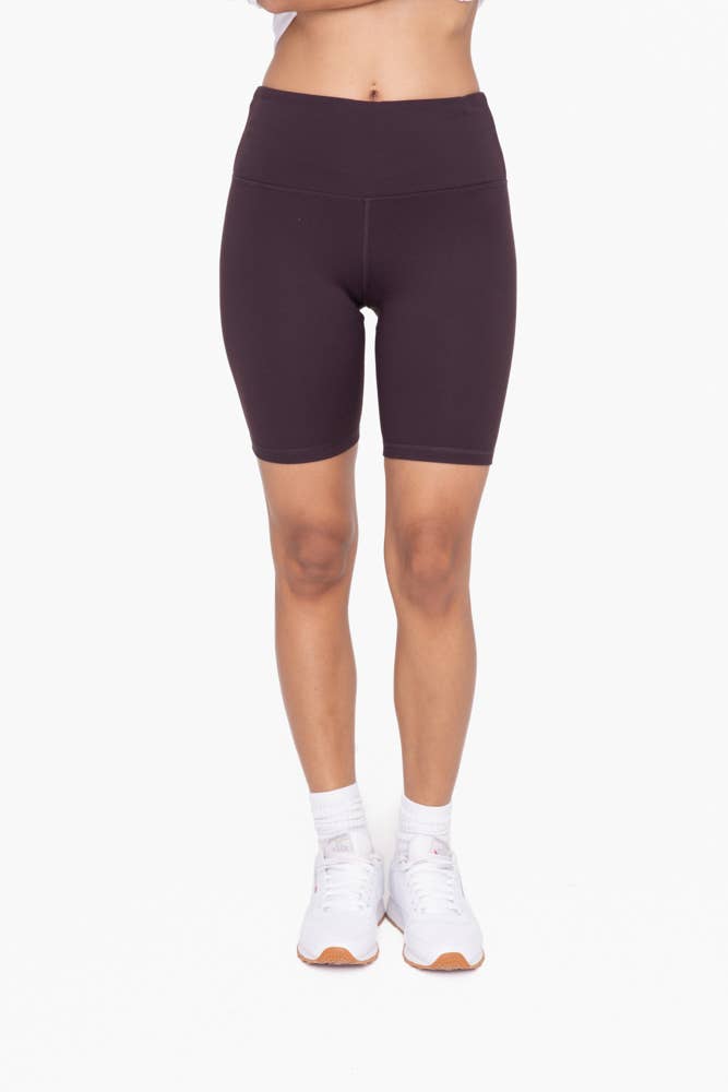Highwaist Biker Shorts in Black