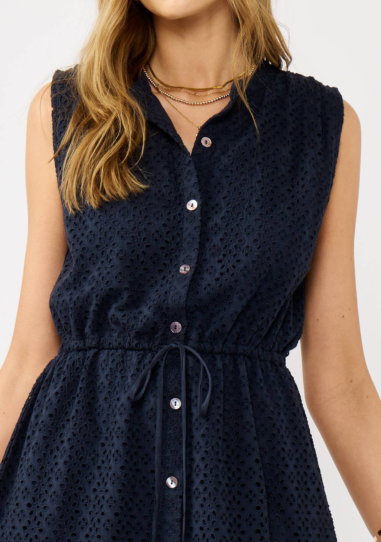 Jami Dress in Navy