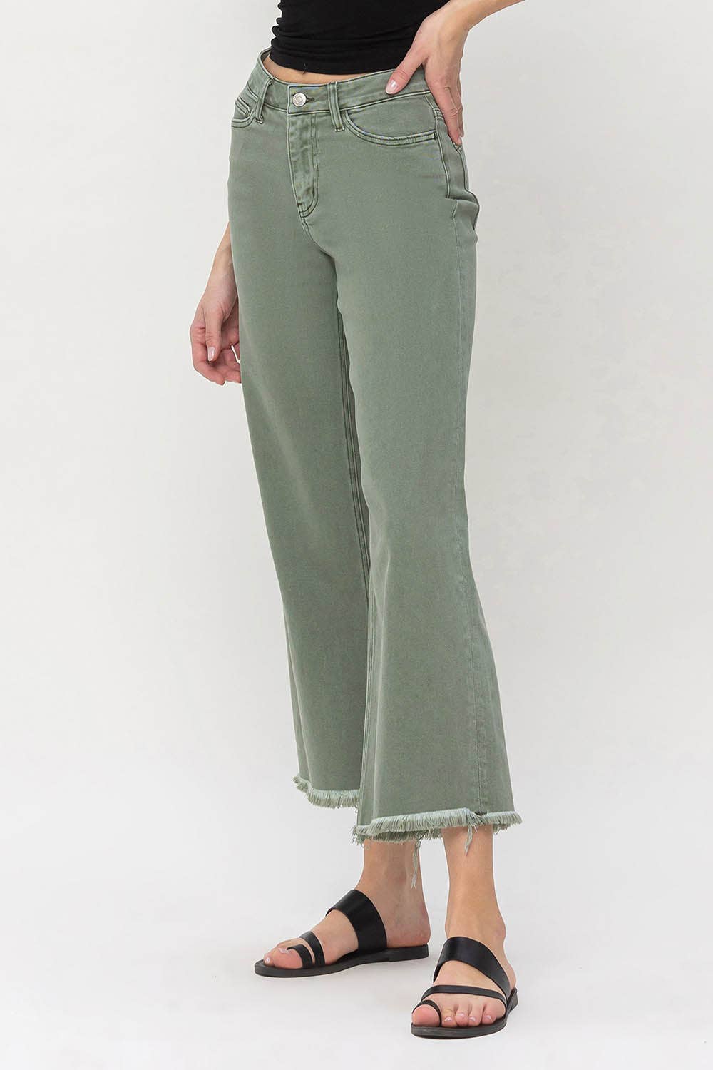 Samantha Jeans in Green