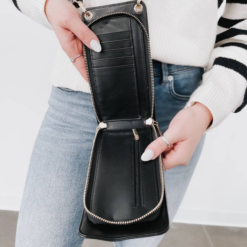 Freya Phone bag in Black