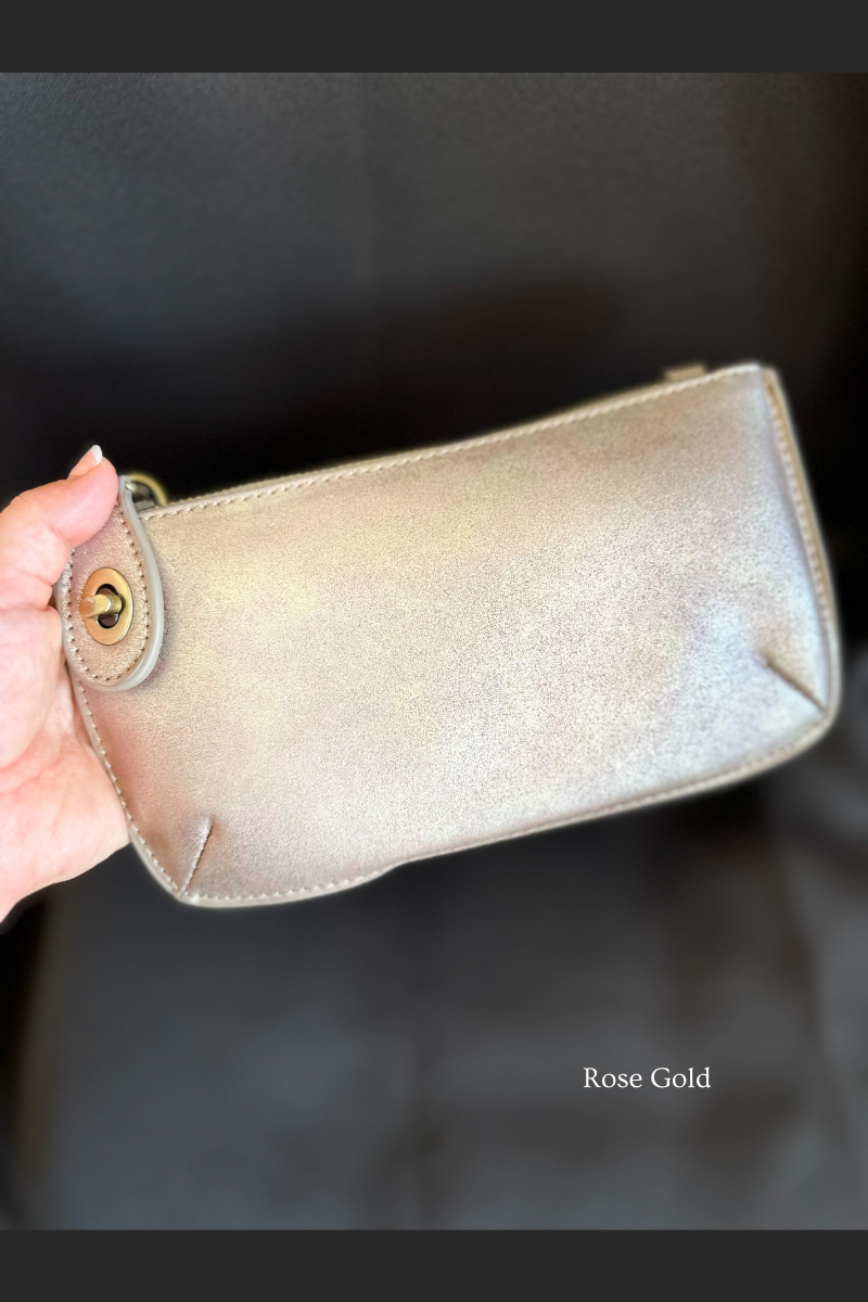 Christie Lux Crossbody Wristlet - 3 Colors