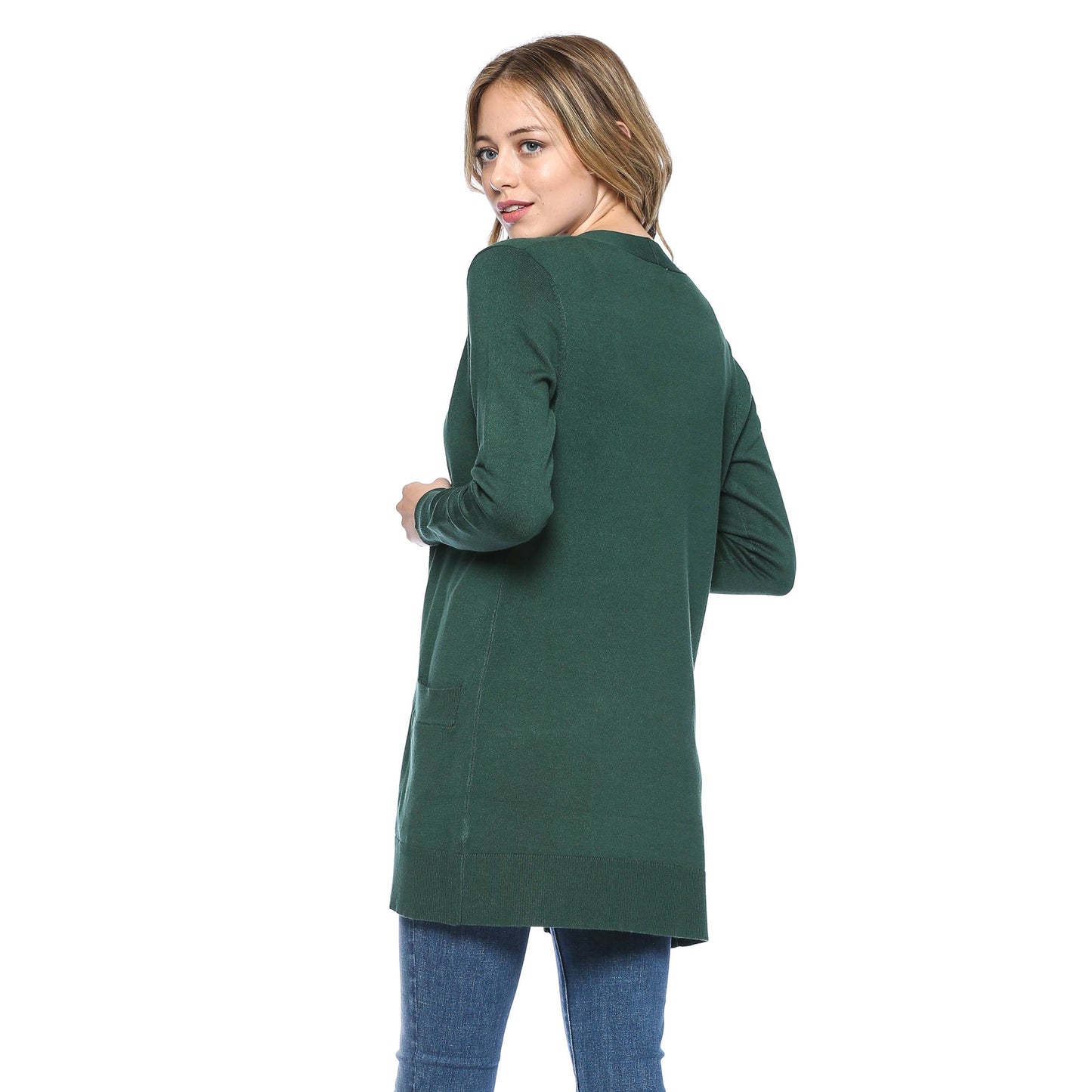 Riley Cardigan in Olive