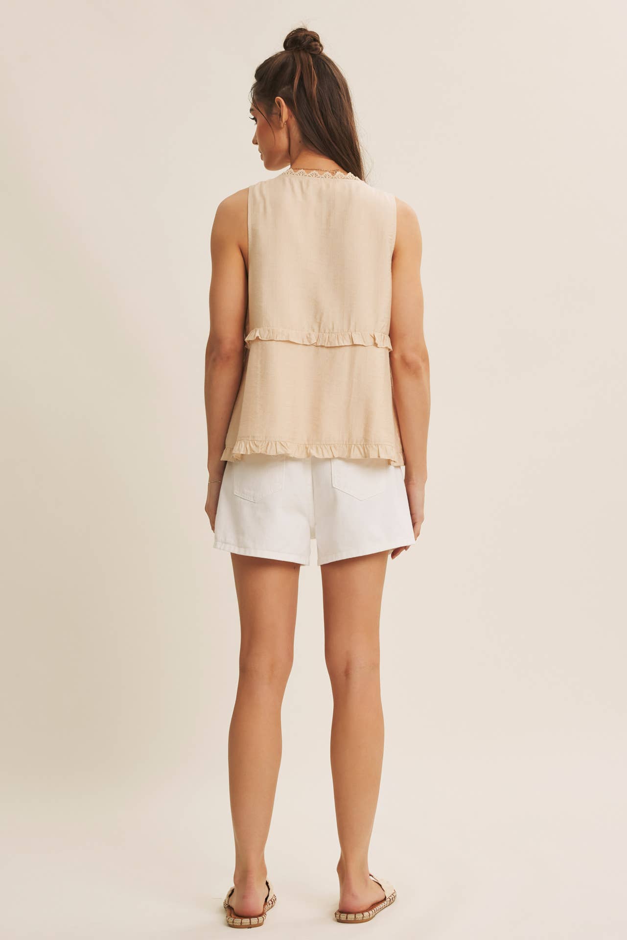 Textured Crochet Tank