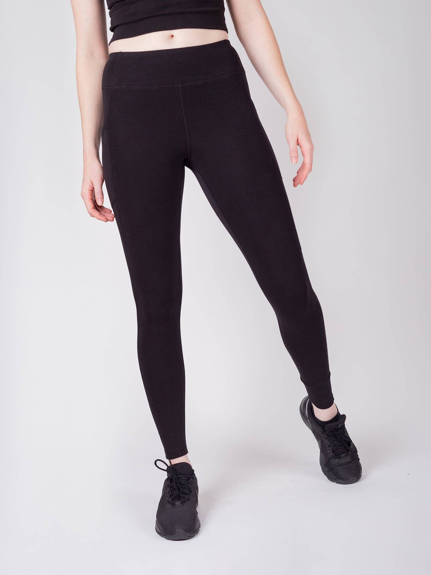 Organic Leggings in Eclipse