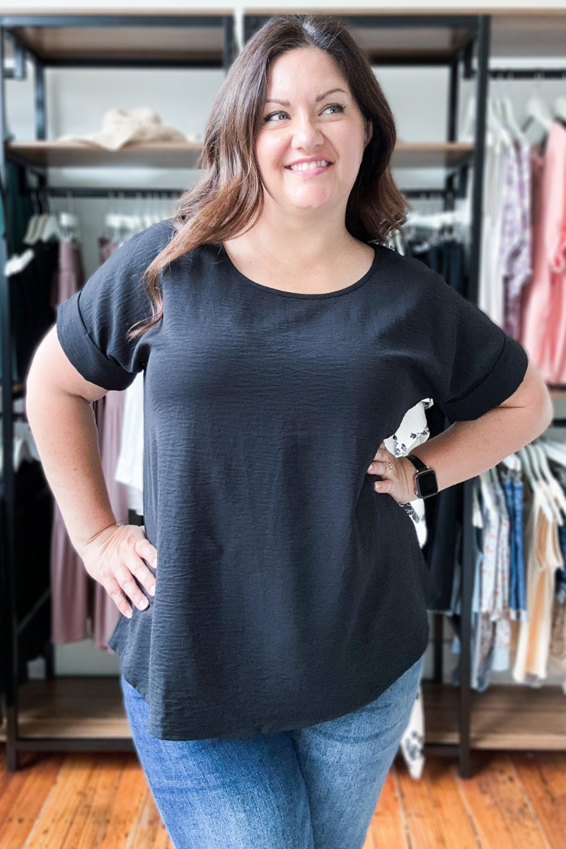 Lydia Top in Black