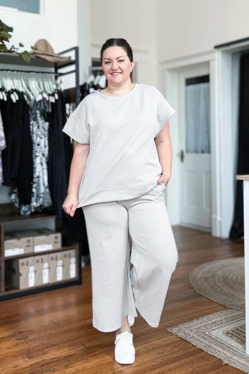 Victoria Pant in Oatmeal