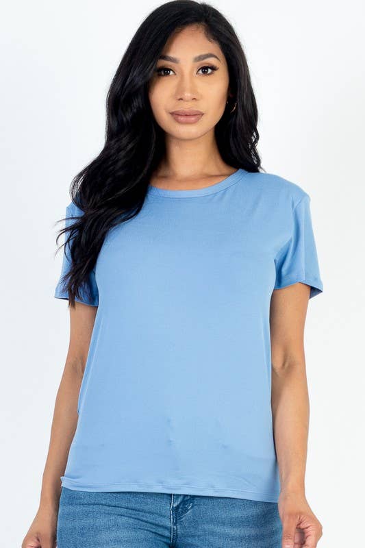 The Emily Top in Blue