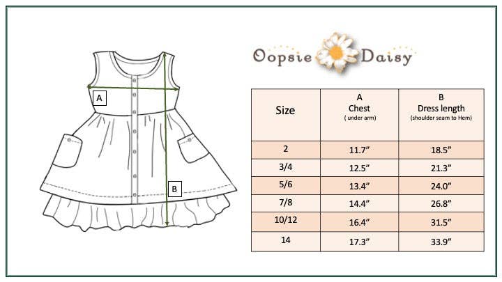 Kids Blue & White Gingham Dress