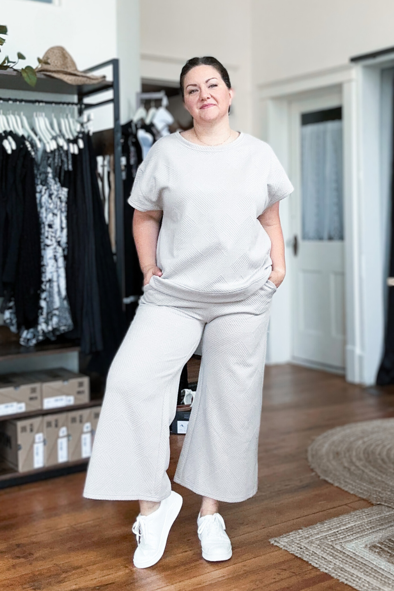 Victoria Pant in Oatmeal