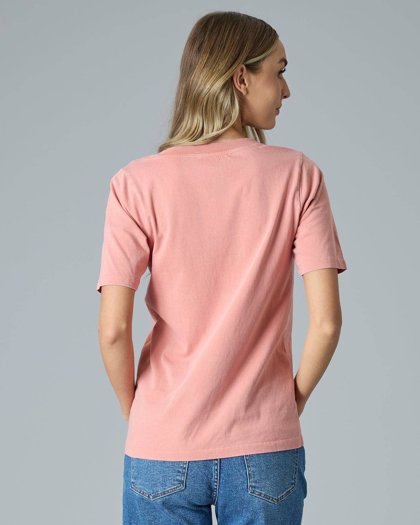 Your Favorite V-Neck Tee in Terra Cotta