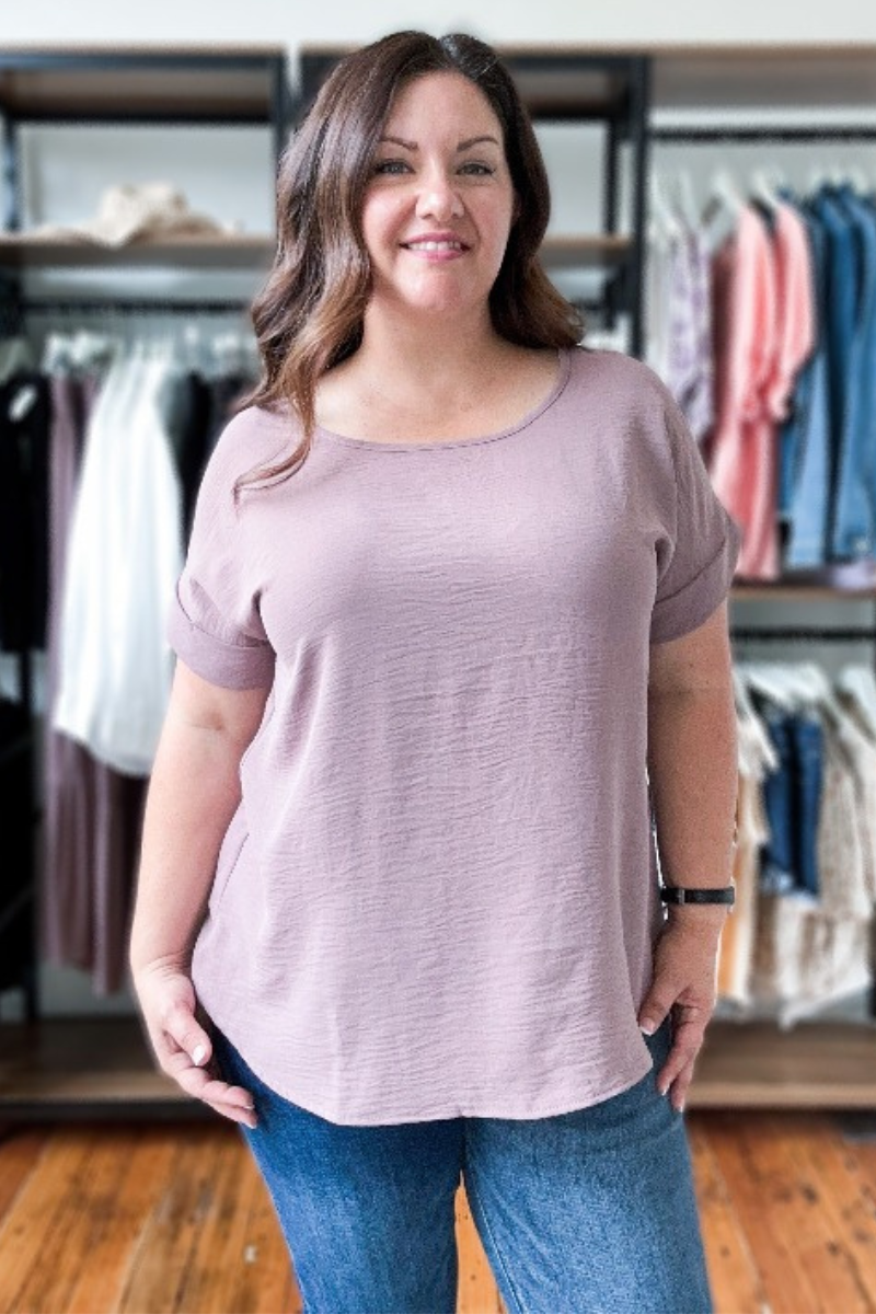 Lydia Top in Mocha