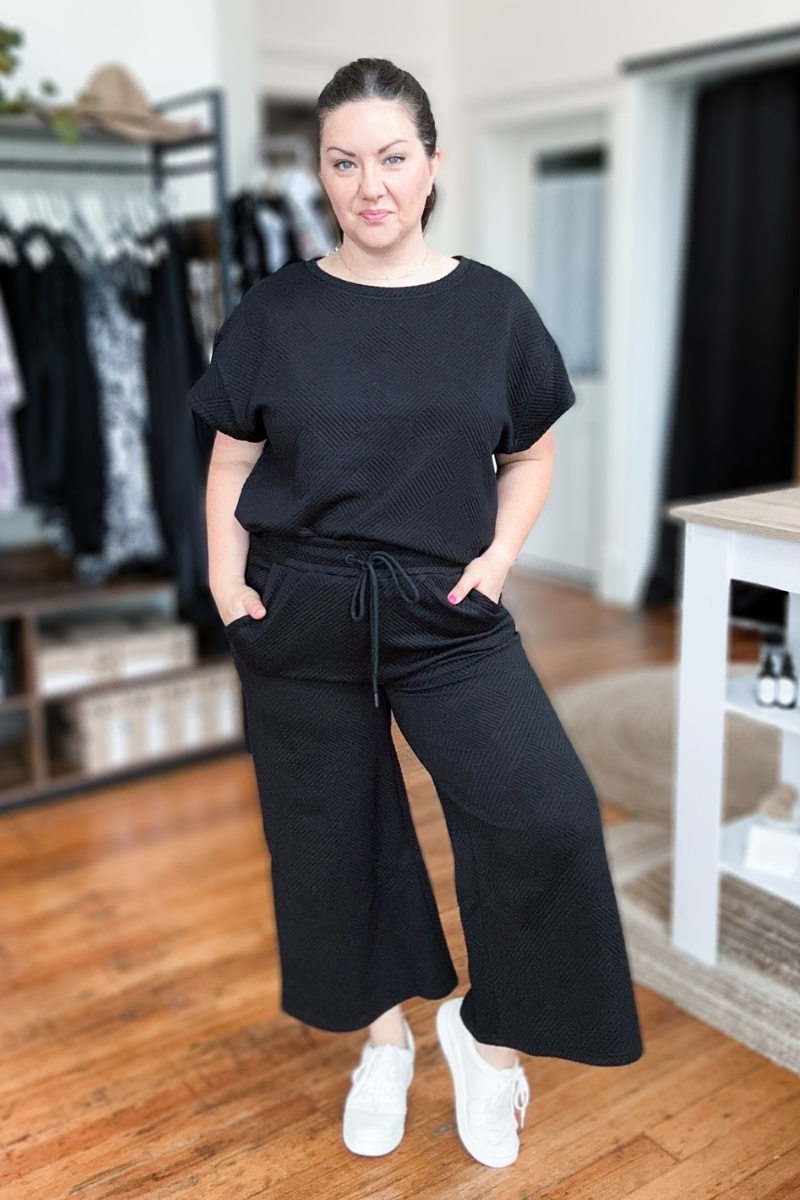 Victoria Top in Black