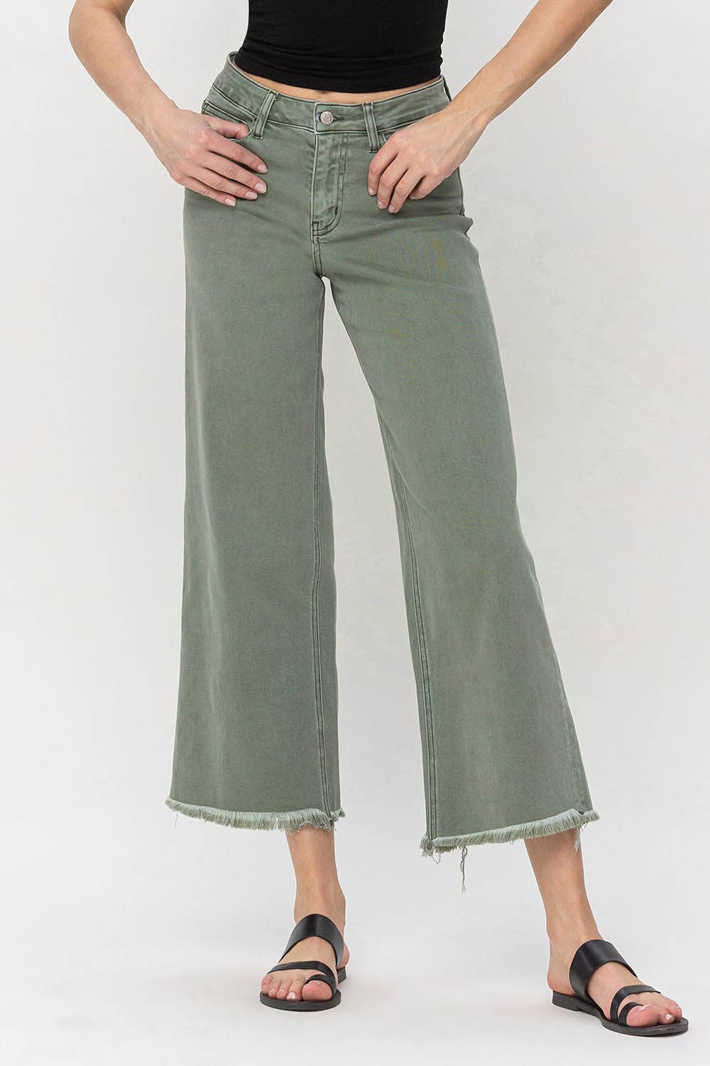 Samantha Jeans in Green