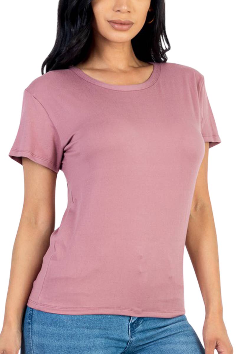 The Emily Top in Rose