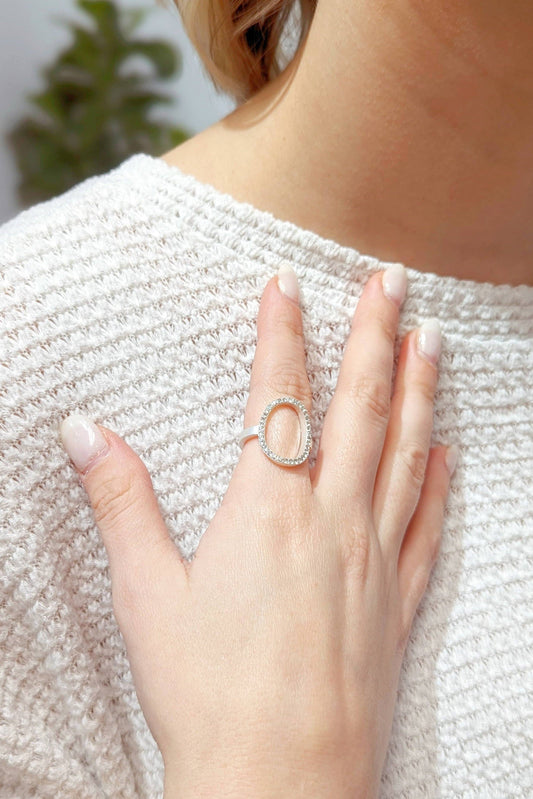 Hazel Ring in Silver