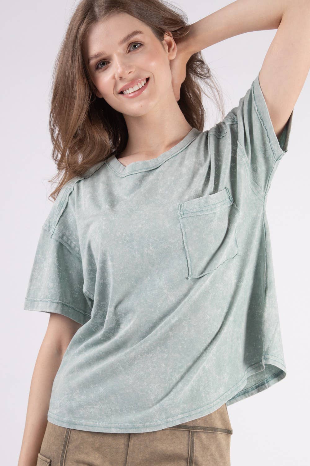 Taylor Top in Sage