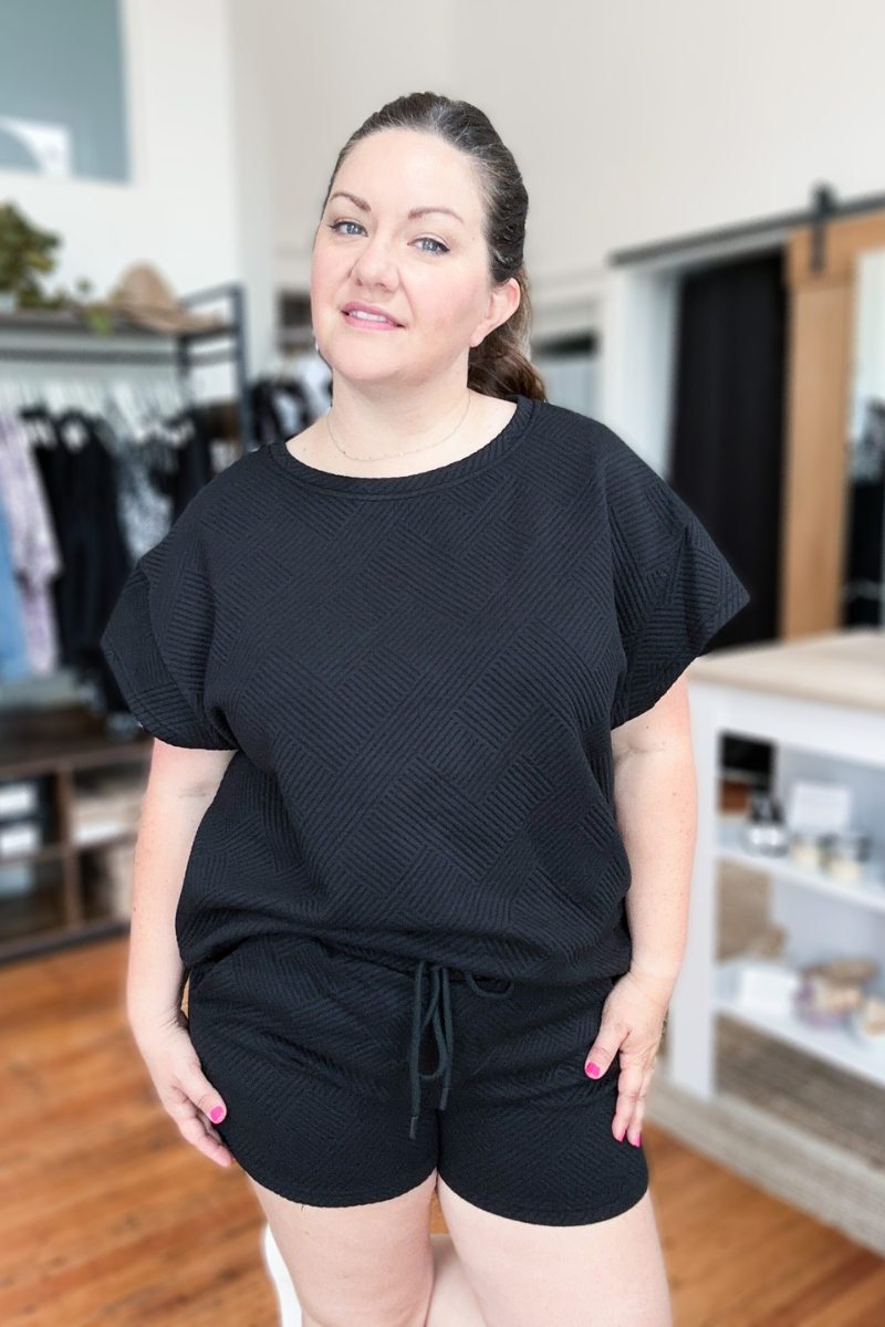 Victoria Top in Black
