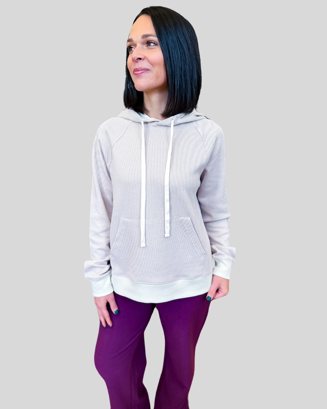 dusty pink hoodie thread and supply