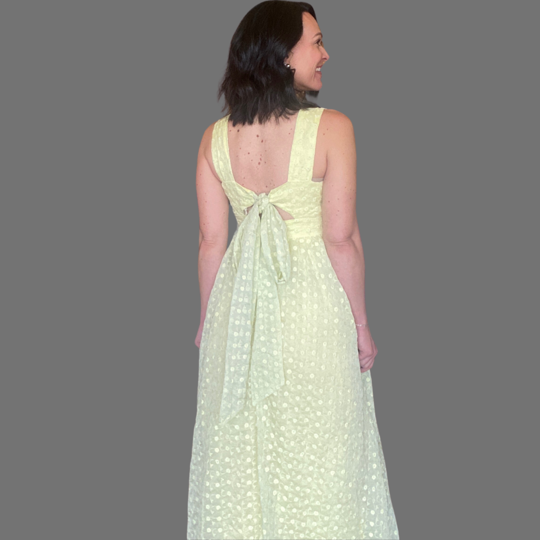 Alice Dress in Lemon