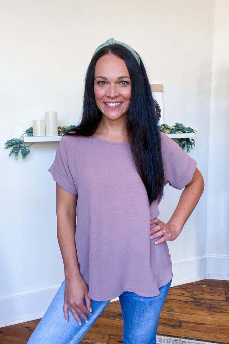 Lydia Top in Mocha