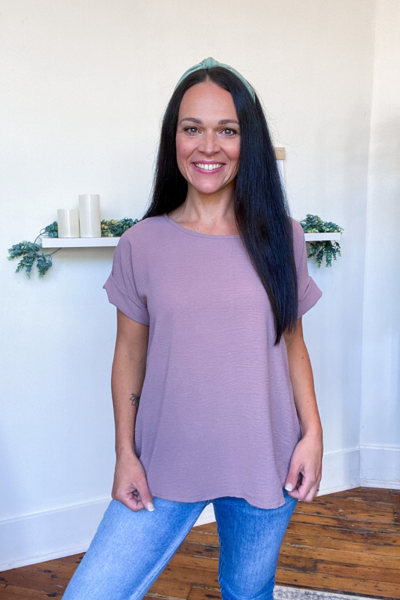 Lydia Top in Mocha
