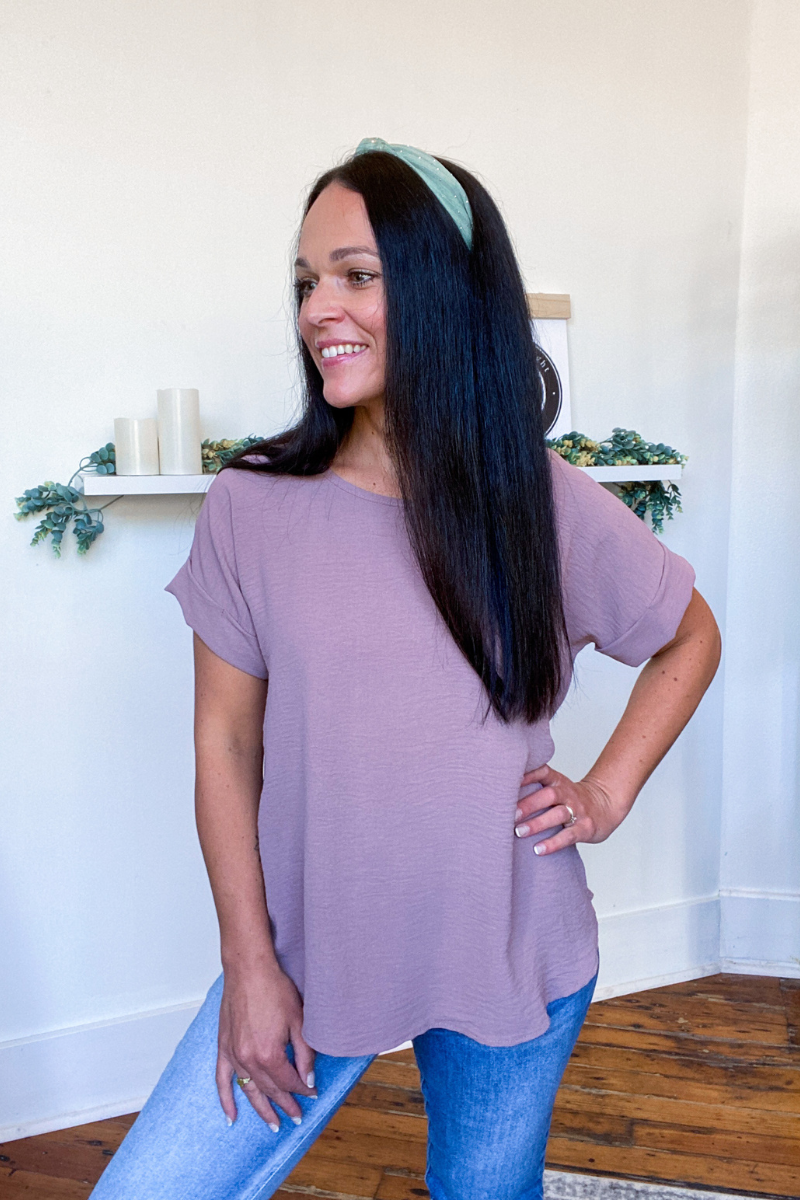 Lydia Top in Mocha