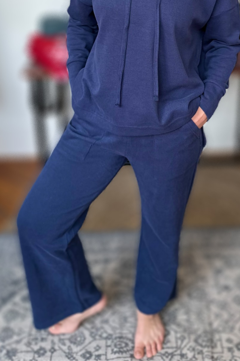 Mila Wide Leg Knit Lounge Pants