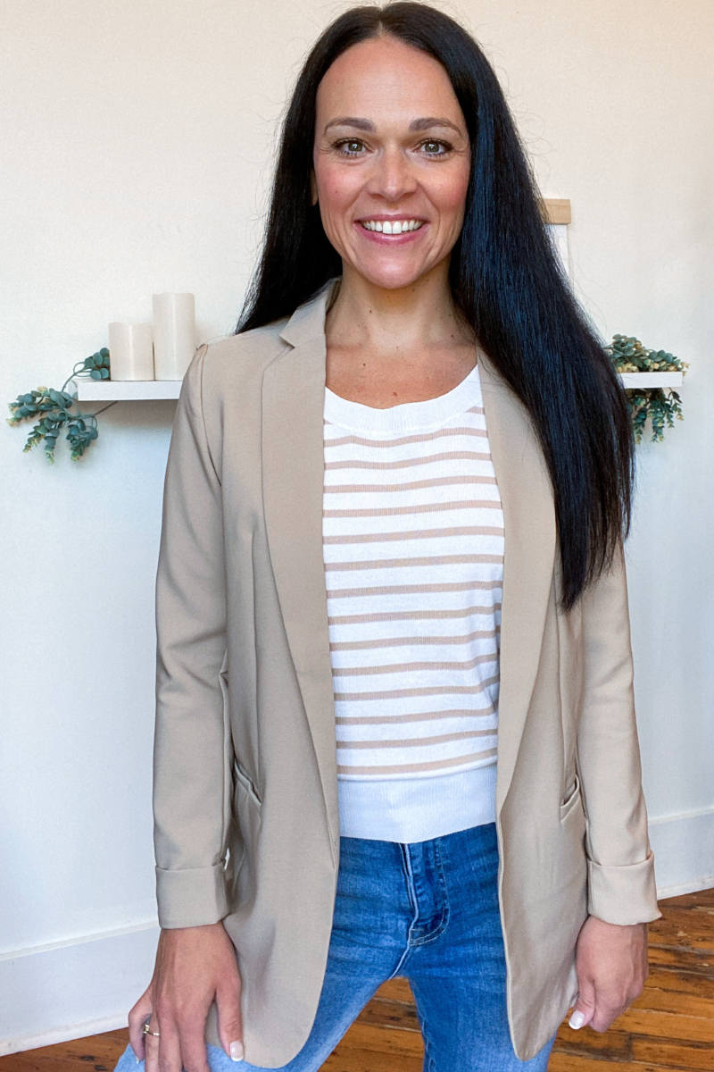 Miranda Blazer in Camel
